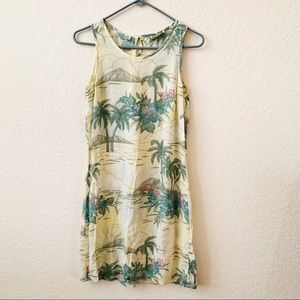 TOMMY BAHAMA TROPICAL PRINT DRESS